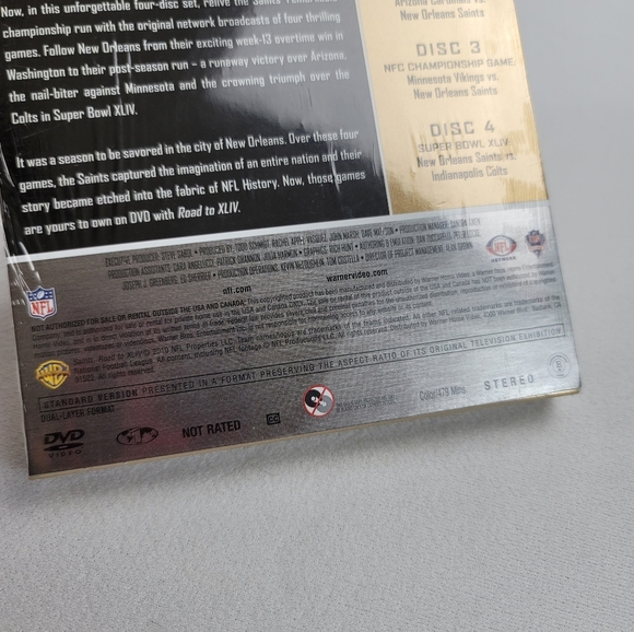 Super Bowl XLIV New Orleans Saints Road To XLIV Post-Season Collectors Edition - Picture 6 of 9